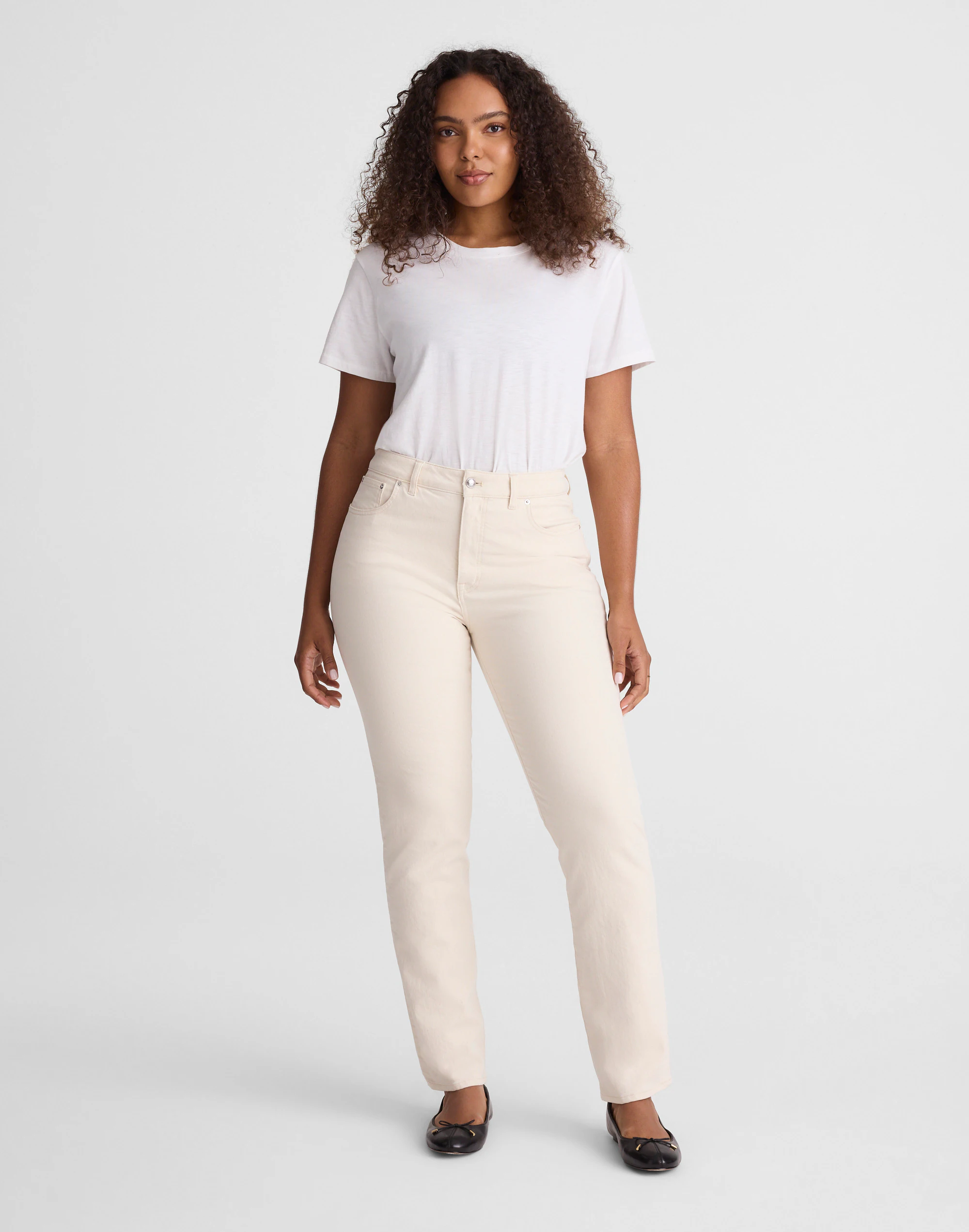 The Curvy Jules Slim-Straight Jean