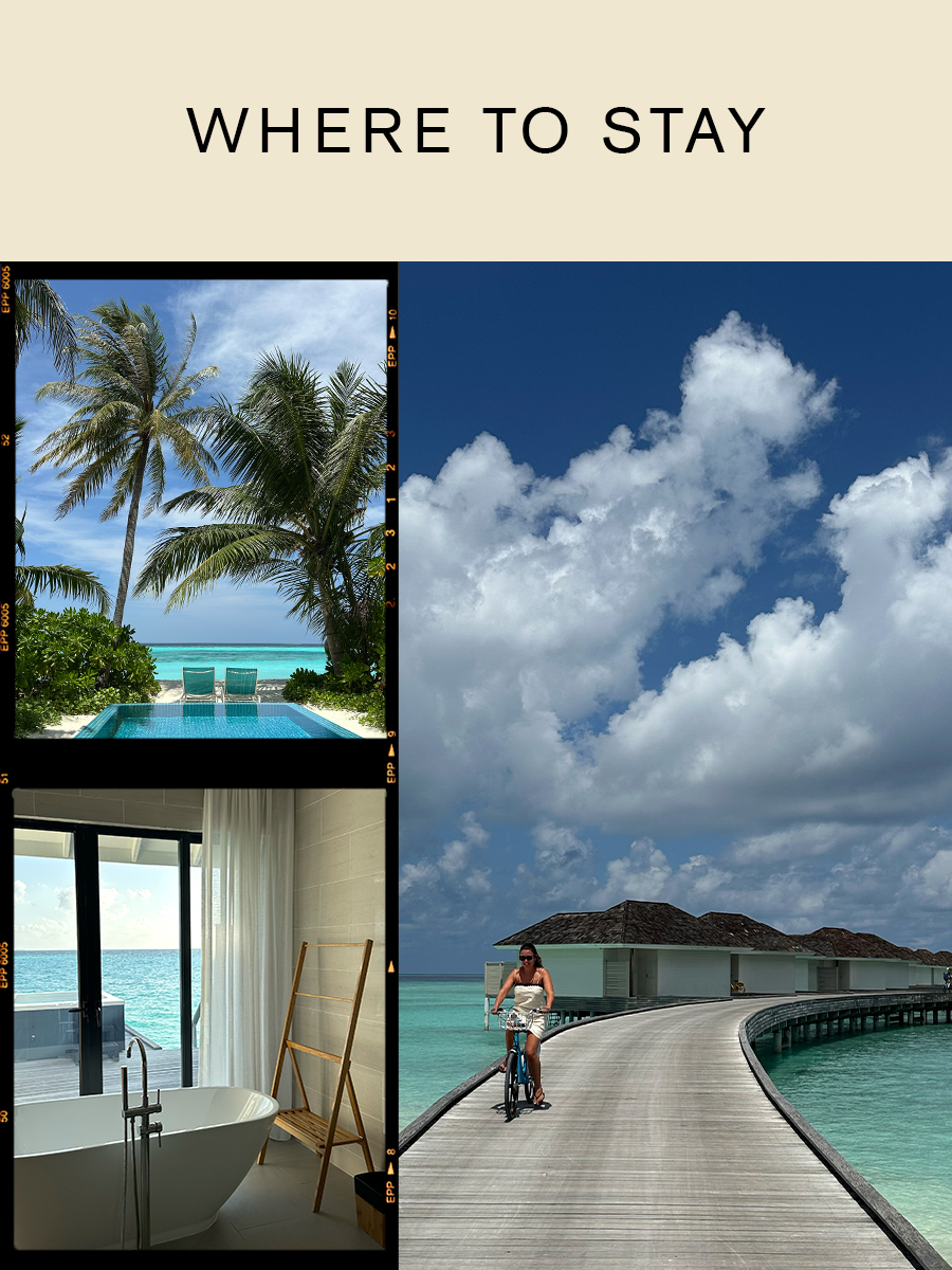 Harriet Davey in the Maldives