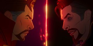 The two Doctor Strange's face off on Marvel's What If...? (2021)