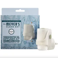 Mrs. Meyer's Clean Day Premium Scented Oil Plug-In Diffuser Air Freshener Starter Kit