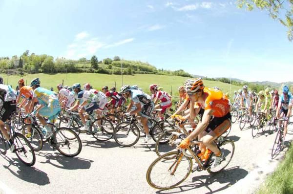 The pace was more relaxed after the peloton's travails on the previous day.