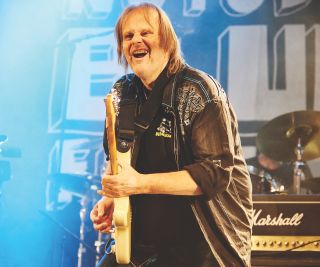 Walter Trout performs with the Supersonic Blues Machine at Notodden Blues Festival in Norway on August 6, 2016