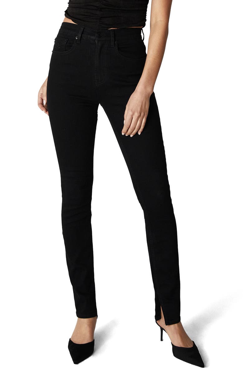 Ella Slit Hem Skinny Jeans