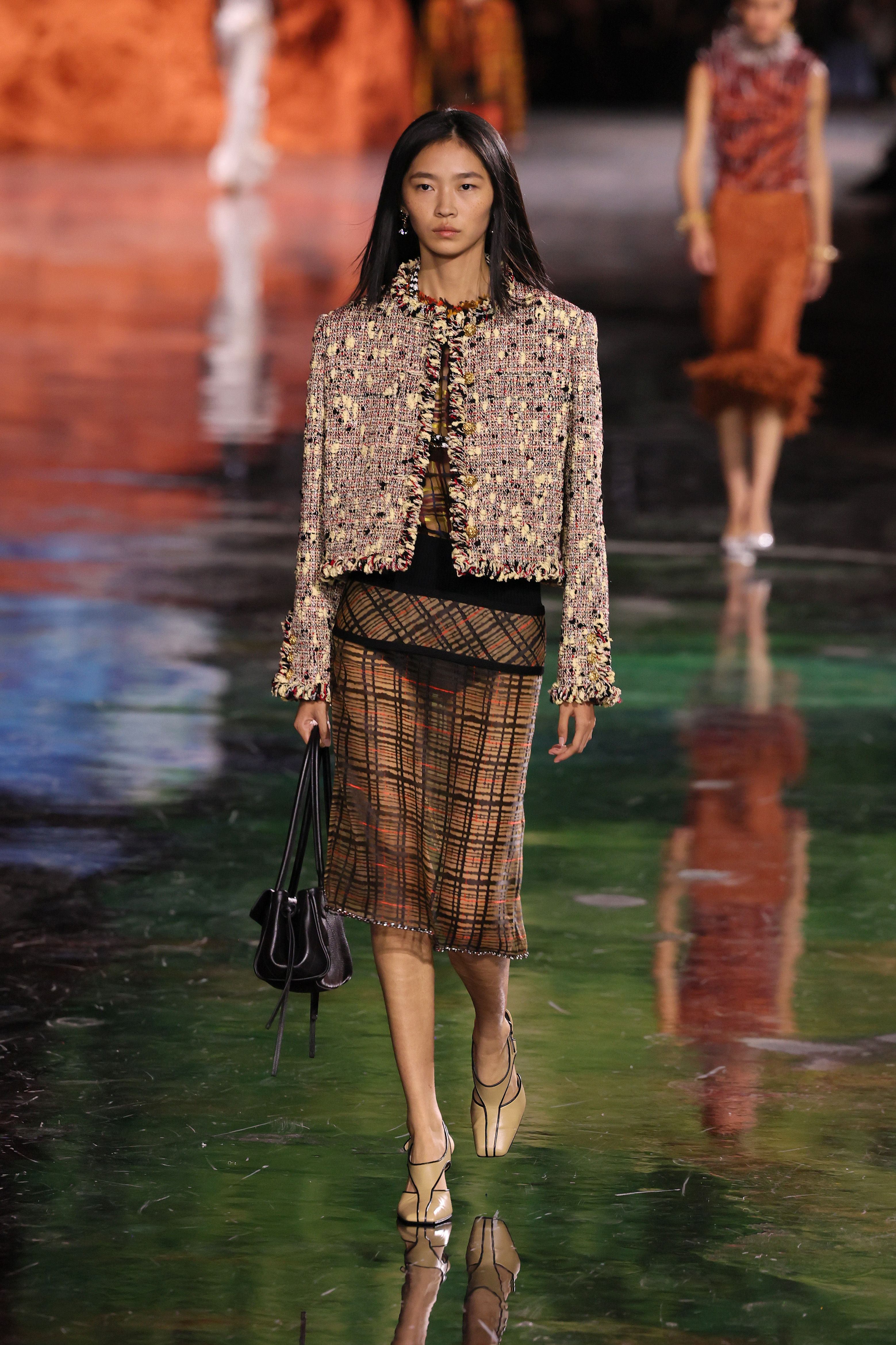 A model carried Dua Lipa's Chanel bag on the Spring 2026 runway