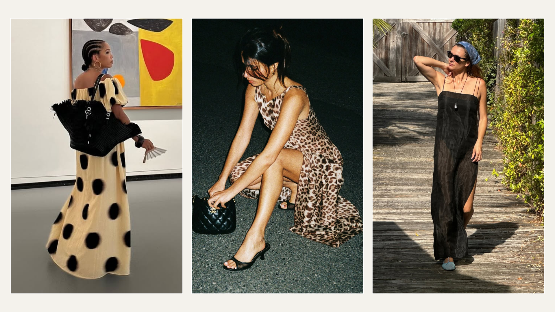 @slipintostyle @tamaramory@annelauremais wear french girl summer dress outfits