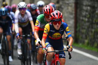 Gaia Realini scored podiums at the Vuelta and Giro in 2023