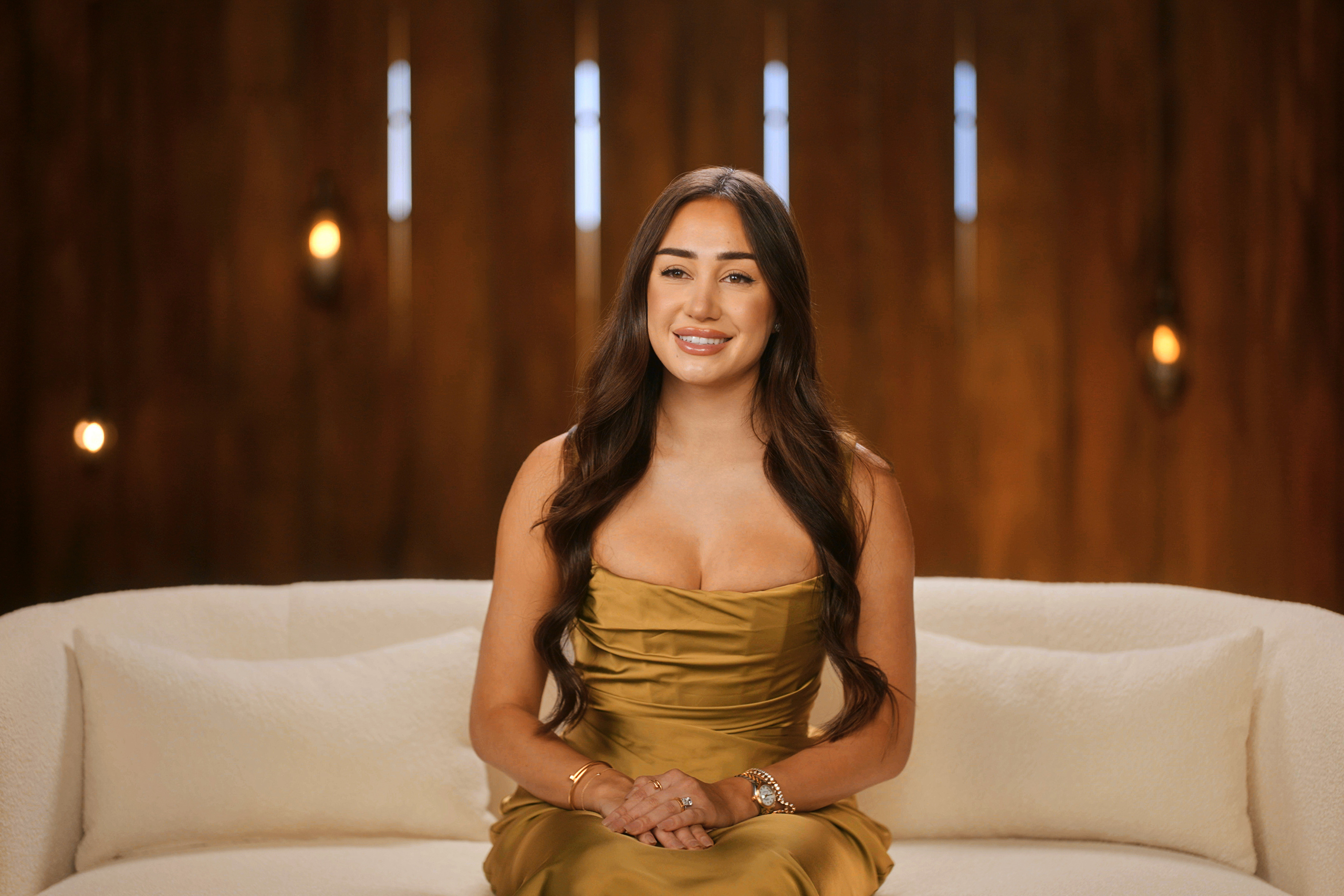 Contestant Jade Innes of Netflix's dating show 'Let's Marry Harry.'