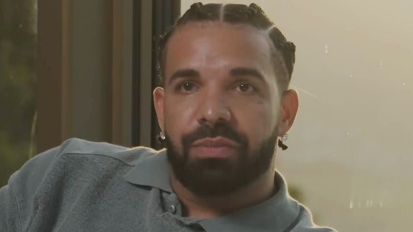 Drake reflecting mid-conversation with Bobbi Althoff