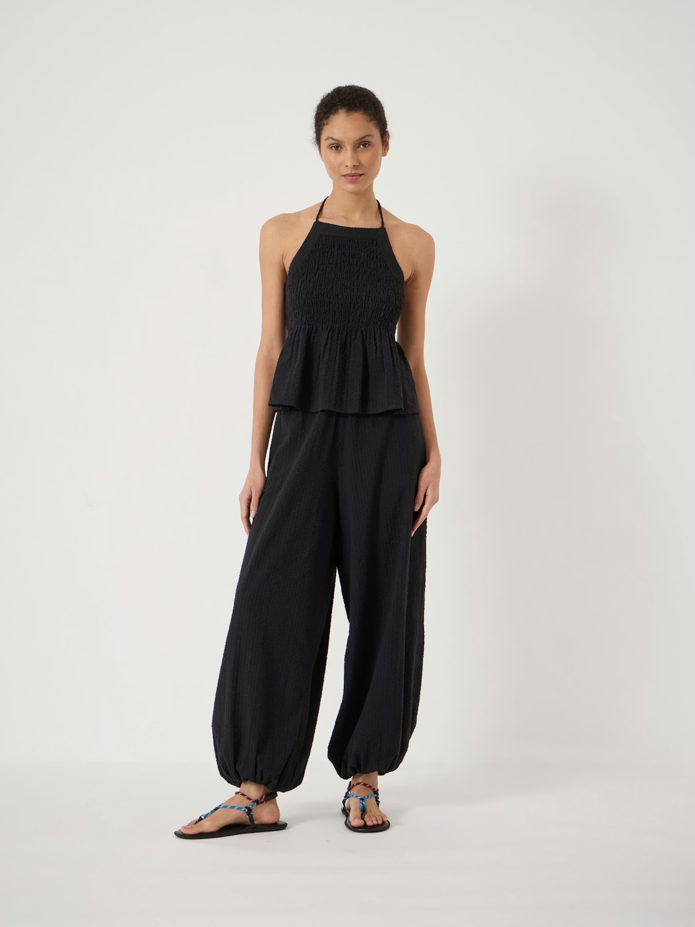 Hold the Jeans—Ballet Flats Look Chicest With This New Season Trouser Trend