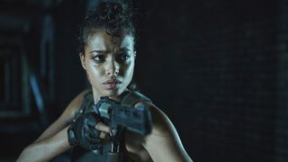 Ella Ballinska as Jade in Resident Evil on Netflix
