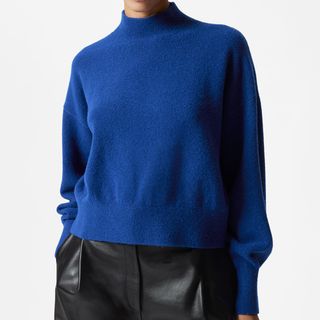 & Other Stories Mock-Neck Sweater