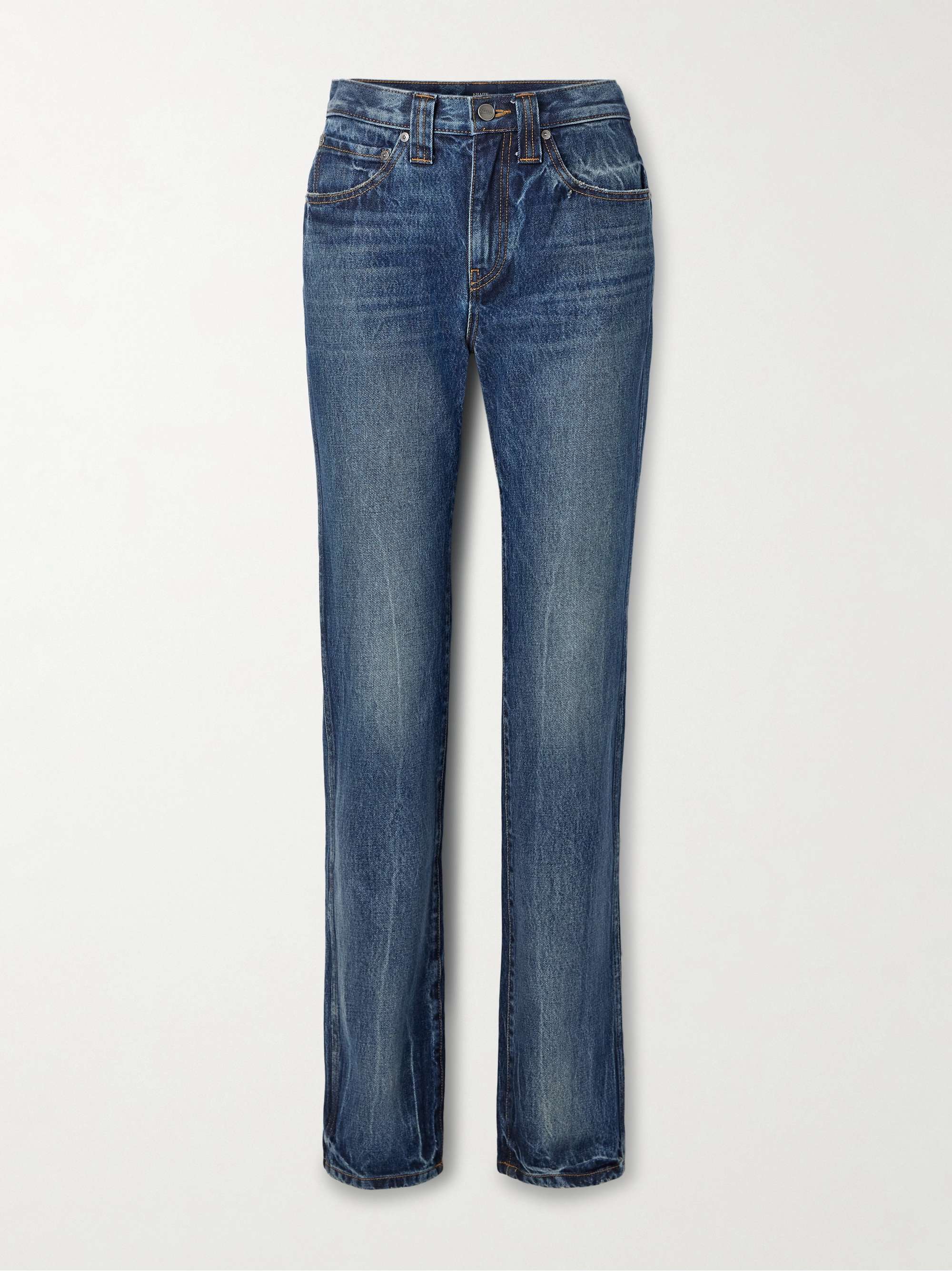Farley High-Rise Straight-Leg Jeans