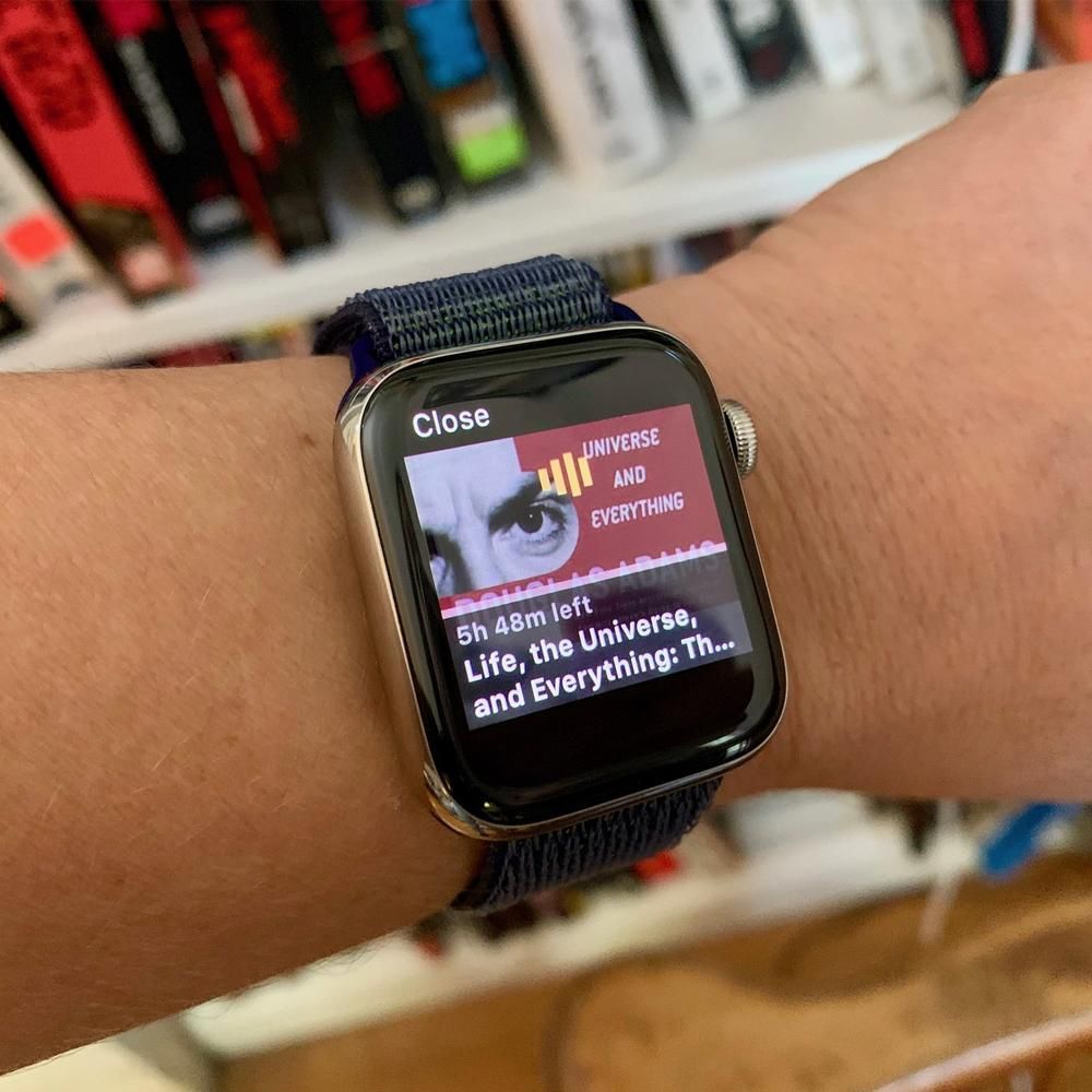 Audible on Apple Watch