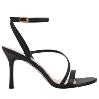 Charles & Keith Asymmetric Strappy Heeled Sandals