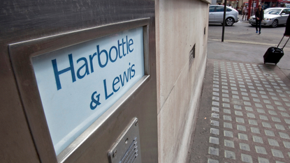 Sign of Harbottle & Lewis law firm