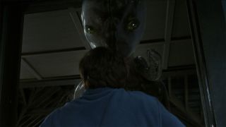 Alien with shit-weasel in Dreamcatcher
