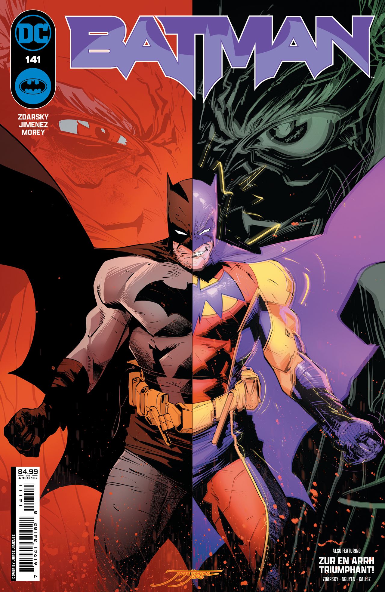 Art from Batman #141