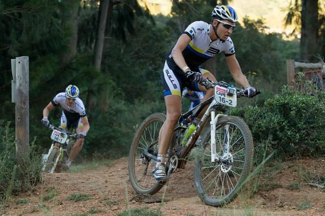 Simon Stiebjahn and Stefan Sahm of team Bulls 3