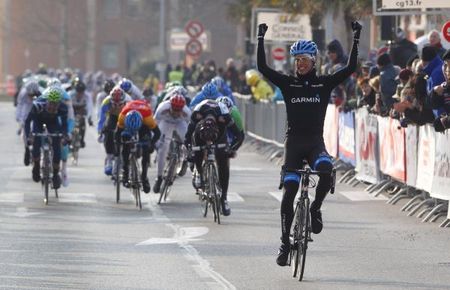 Michel Kreder (Garmin - Barracuda) sprints to win stage 2