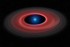 Earth-Size White Dwarf Artist's Impression