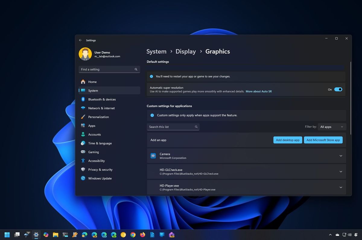 Auto SR for Windows 11