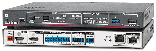 Extron Introduces Its Most Intelligent Wireless and Wired Collaboration Gateway Yet