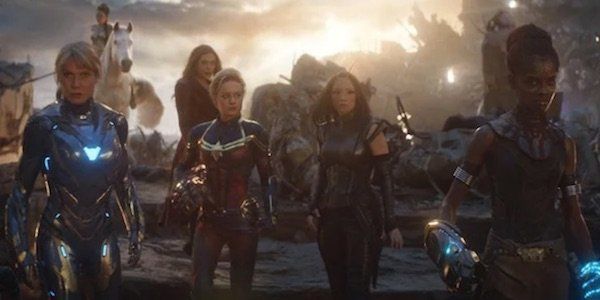 the women of Marvel in Endgame