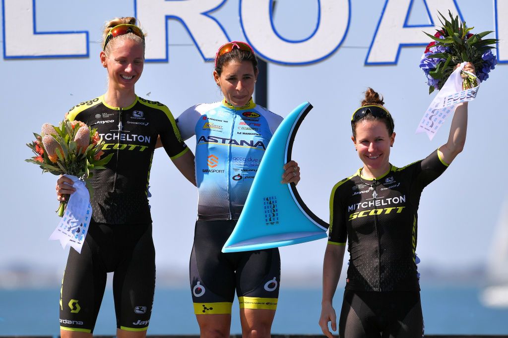 Arlenis Sierra (Astana Women&#039;s Team) wins 2019 Cadel Evans Great Ocean Road Race