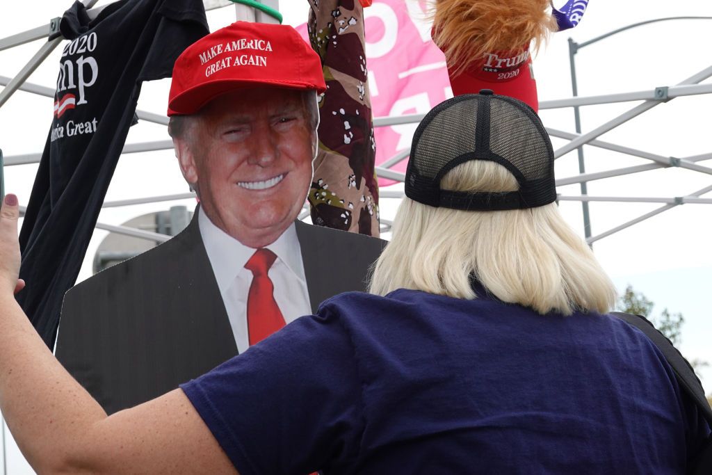 Trump merchandise in Iowa