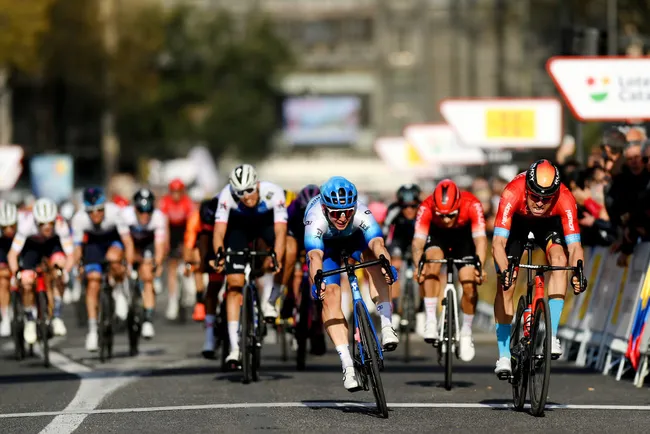 Kaden Groves vince a Perpignan (foto: Getty Images)