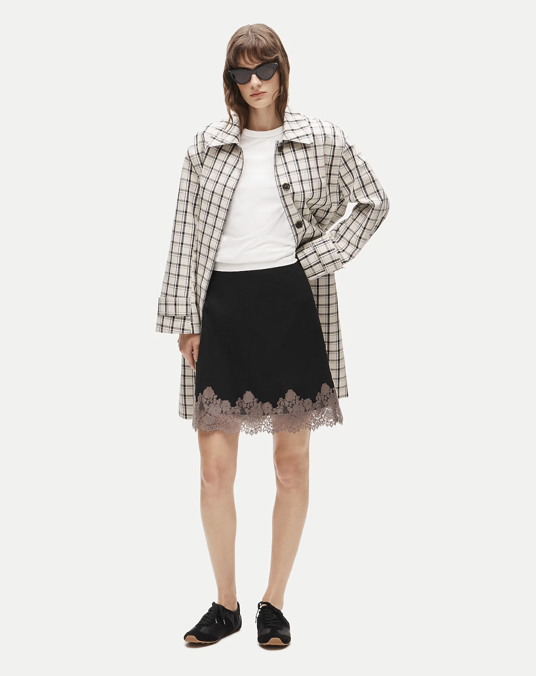 J.Crew, Lace Fairfax Skirt
