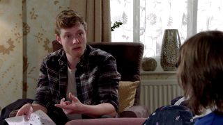 Daniel and Sam in Coronation Street