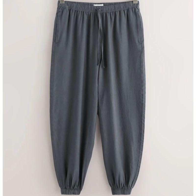 Next , Charcoal Grey Balloon Leg Trousers