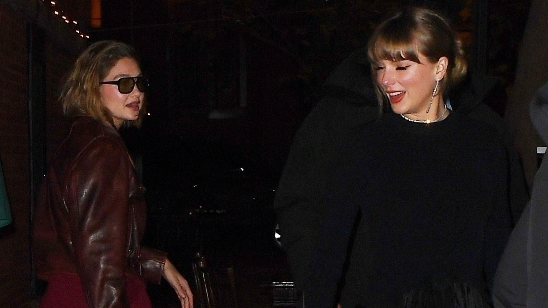 Taylor Swift and Gigi Hadid going to dinner in New York City