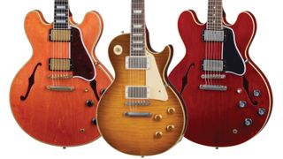 Gibson Custom Shop Murphy Lab Les Paul, ES-335 and ES-355 Guitars