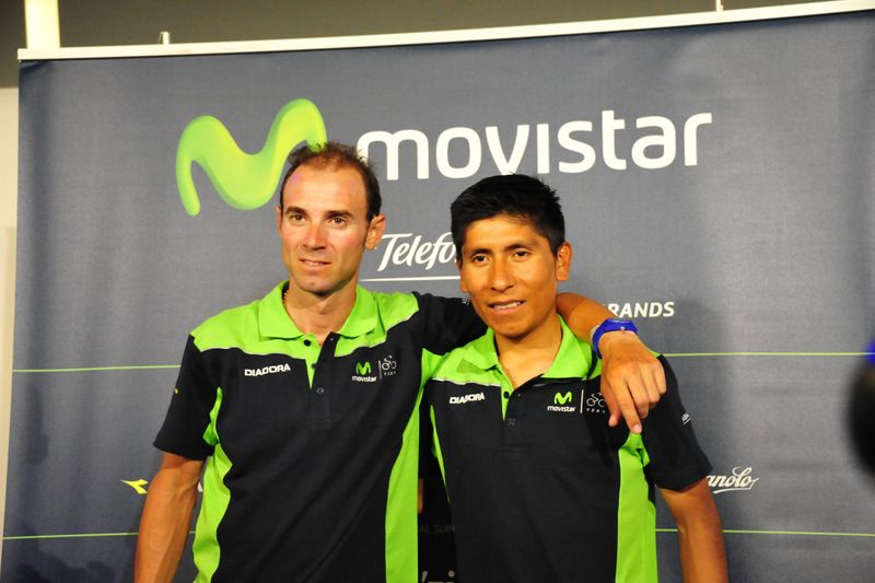 Alejando Valverde and Nairo Quintana are ready for the Tour de France