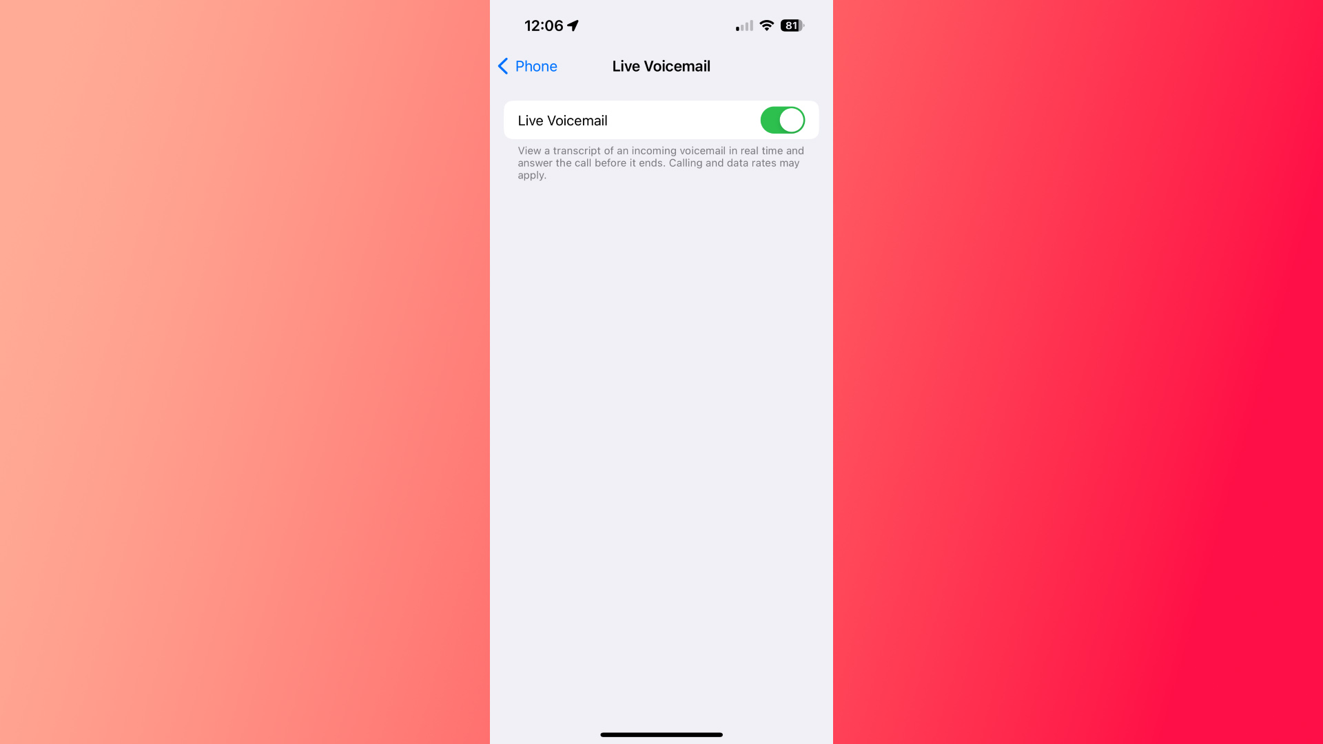 How to use Live Voicemail in iOS 17