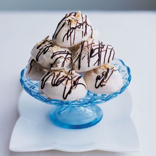 Mini Brown Sugar and Hazelnut Meringues