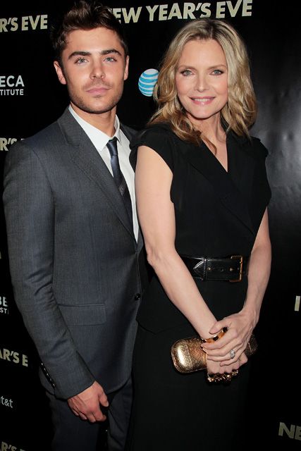 Zac Efron and Michelle Pfeiffer 