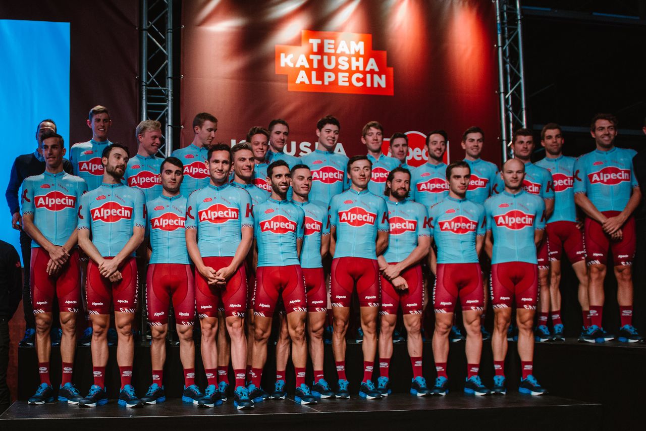 The 2019 Katusha-Alpecin team