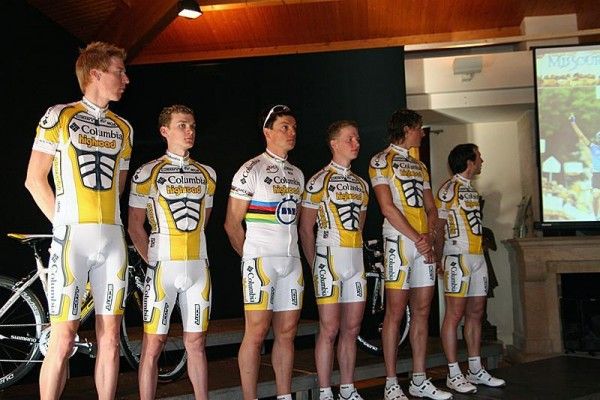 The Columbia-High Road men's team.