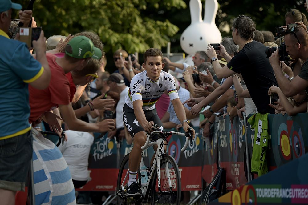 World champion Michal Kwiatkowski (Etixx-QuickStep)