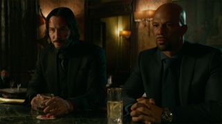 Keanu Reeves and Common in in John Wick: Chapter 2