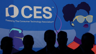 US-TECHNOLOGY-AI-CES Attendees arrive for the Siemens' keynote presentation during the annual Consumer Electronics Show (CES) in Las Vegas, Nevada, on January 6, 2026. (Photo by Caroline Brehman / AFP via Getty Images)
