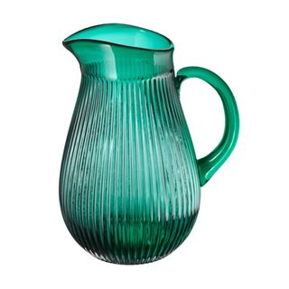 Emerald green pitcher