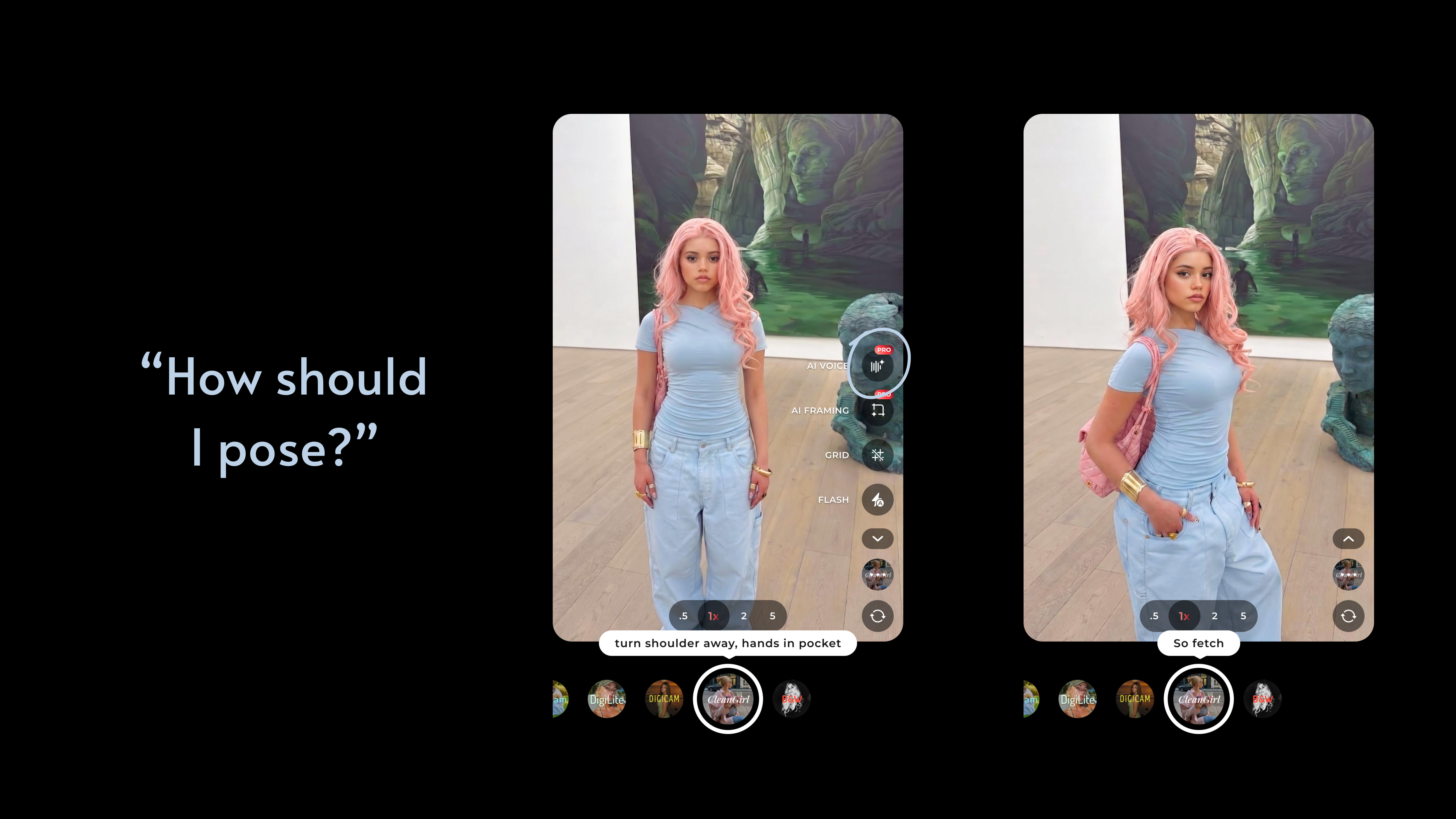 WayShot app example images