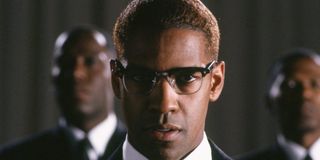 Denzel Washington as Malcolm X