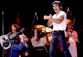 When Bruce Springsteen Came To Britainon BBC2 has so much footage of The Boss in his heyday,