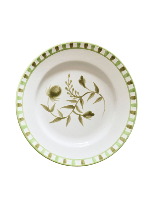 Charlotte Hand-Painted Salad Plate