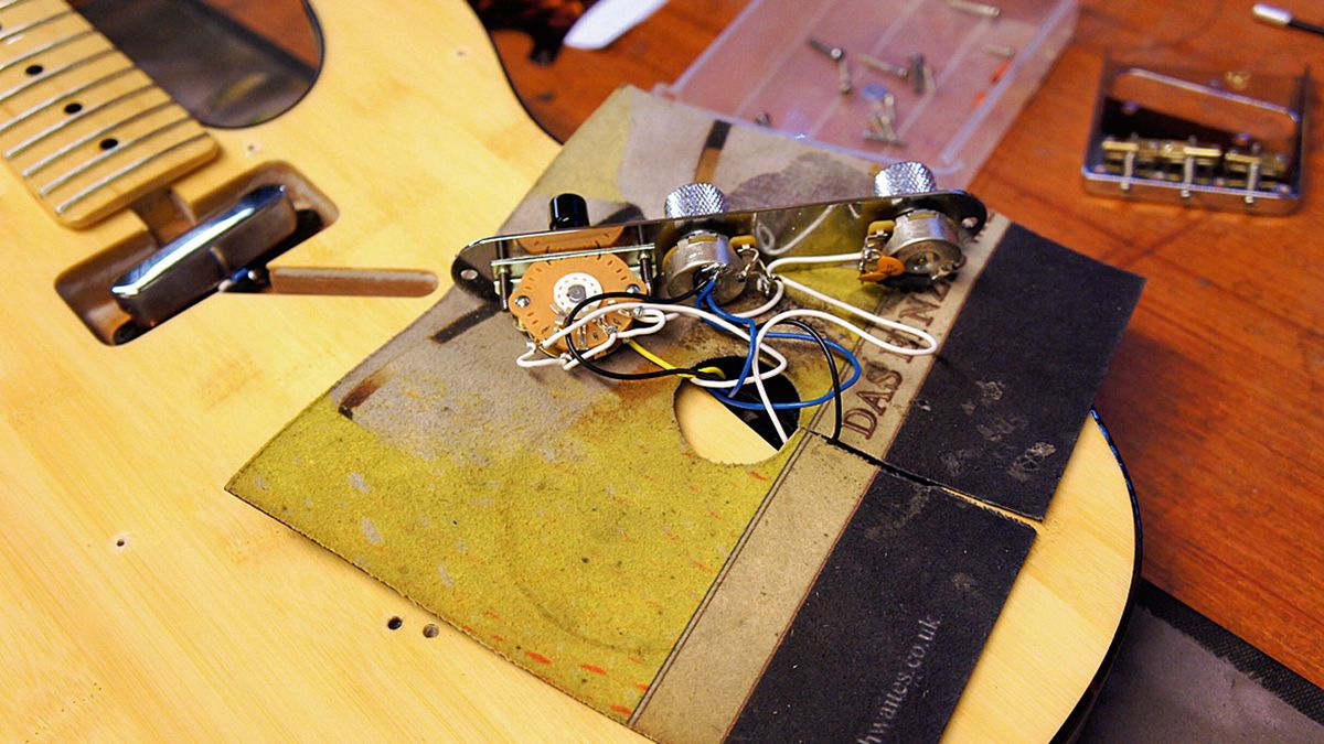 Guitar modding how to change pickups on a Telecaster MusicRadar